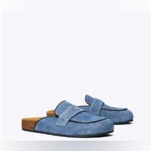 Tory Burch Everly Cork Mule Flat